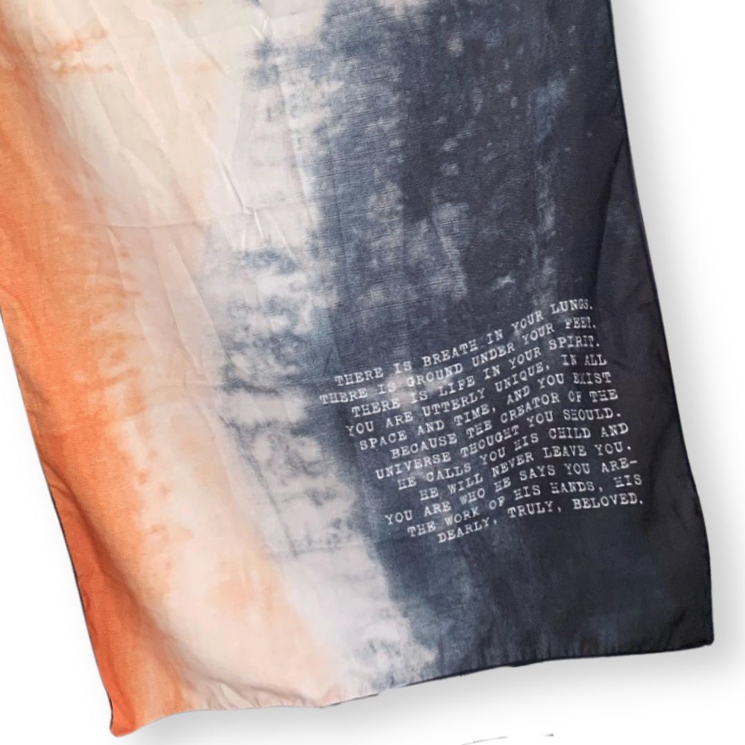 Breath in Your Lungs Tie Dye Tapestry