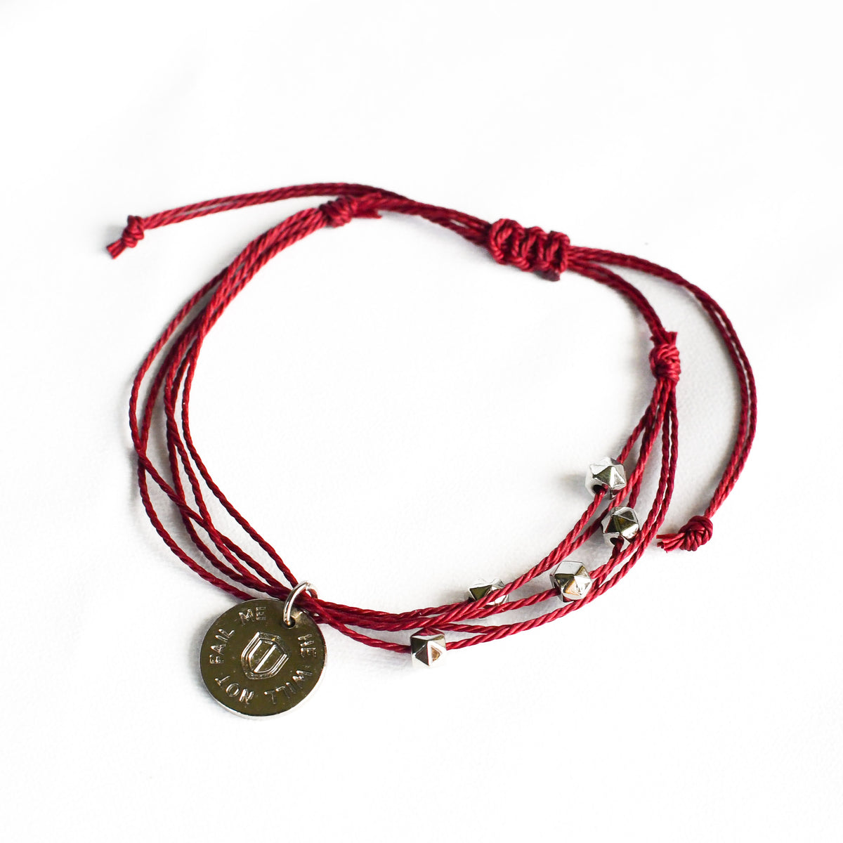 Choose Your Charm - Burgundy Multi-Strand Beaded Bracelet-Pink Salt Riot