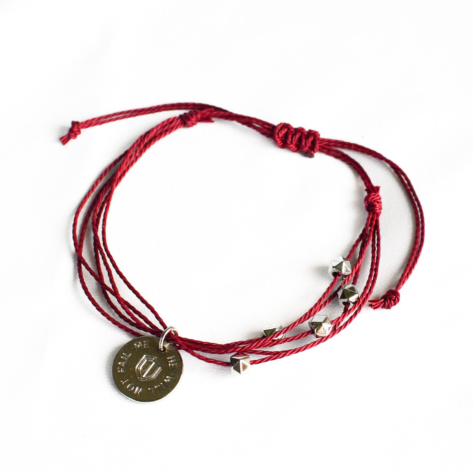 Choose Your Charm - Burgundy Multi-Strand Beaded Bracelet-Pink Salt Riot