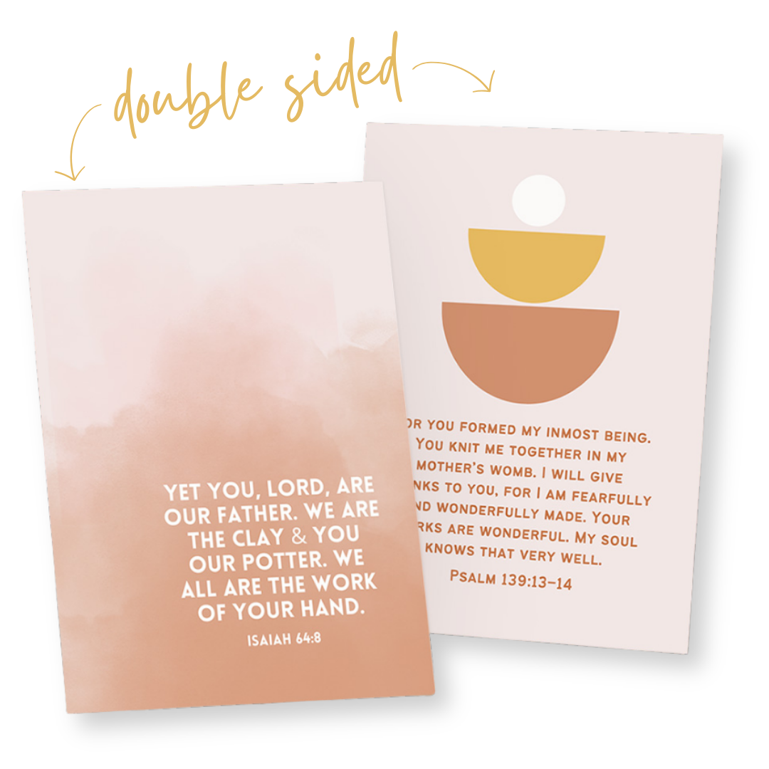 Work of His Hands Double Sided Print-Pink Salt Riot