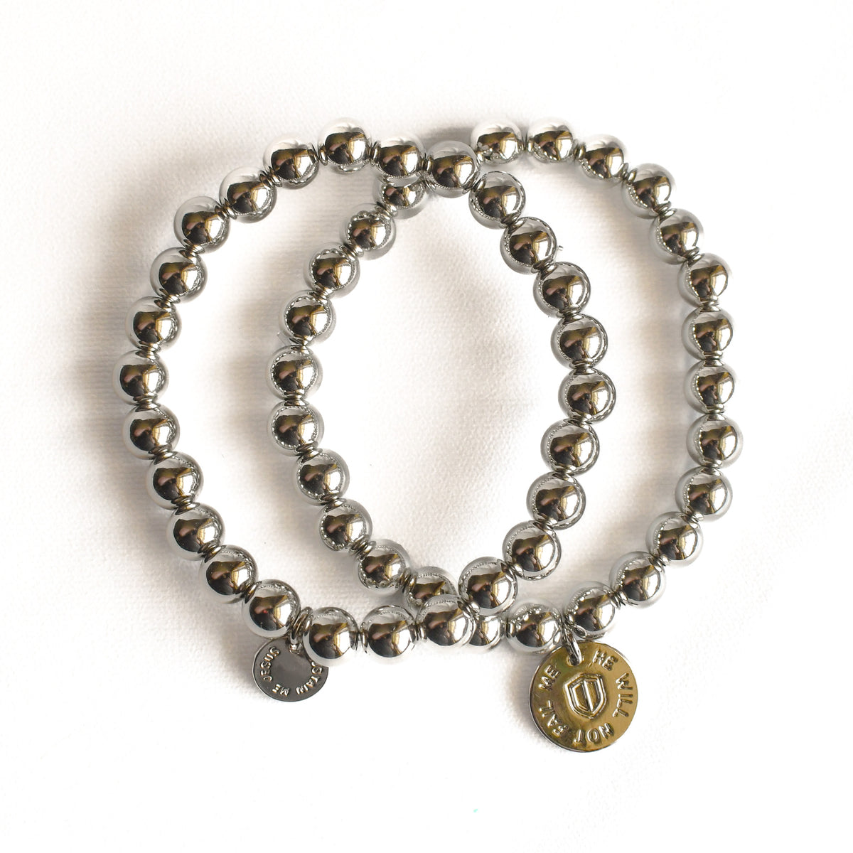 Create Your Own - Silver Stacking Bracelet-Pink Salt Riot