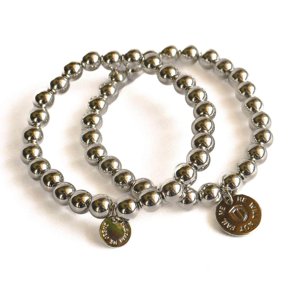 Create Your Own - Silver Stacking Bracelet-Pink Salt Riot