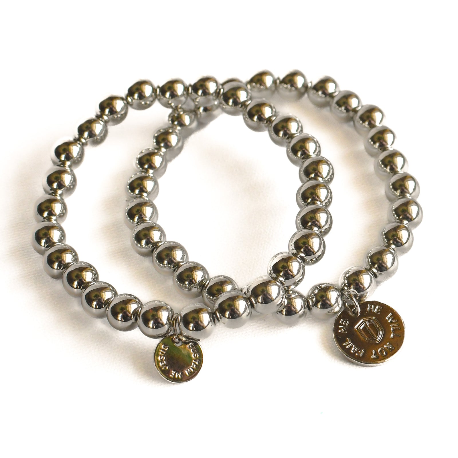 Create Your Own - Silver Stacking Bracelet-Pink Salt Riot