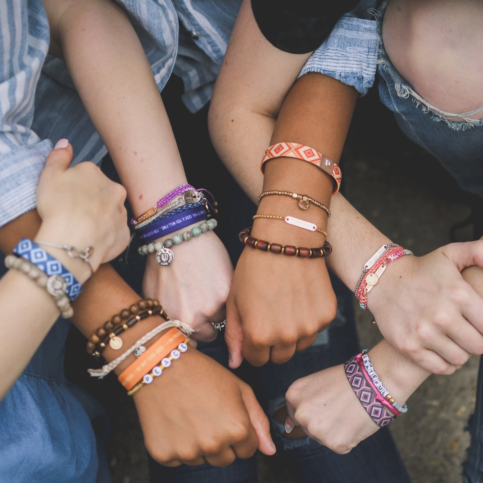 Bracelets are the core of our collection because you see your own bracelet many times every day. 