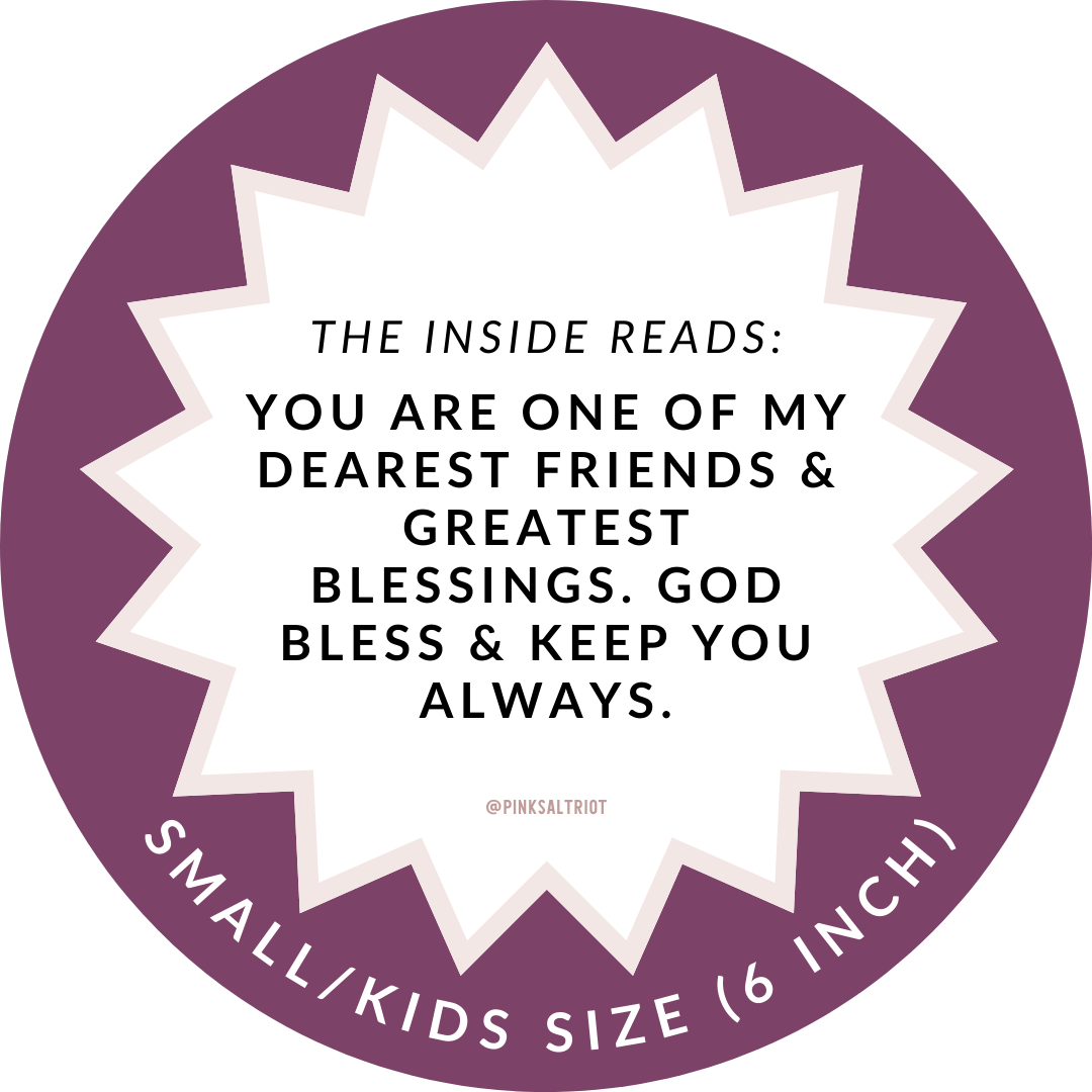 Dearest Friend & Greatest Blessing Kids TruthBand-Pink Salt Riot