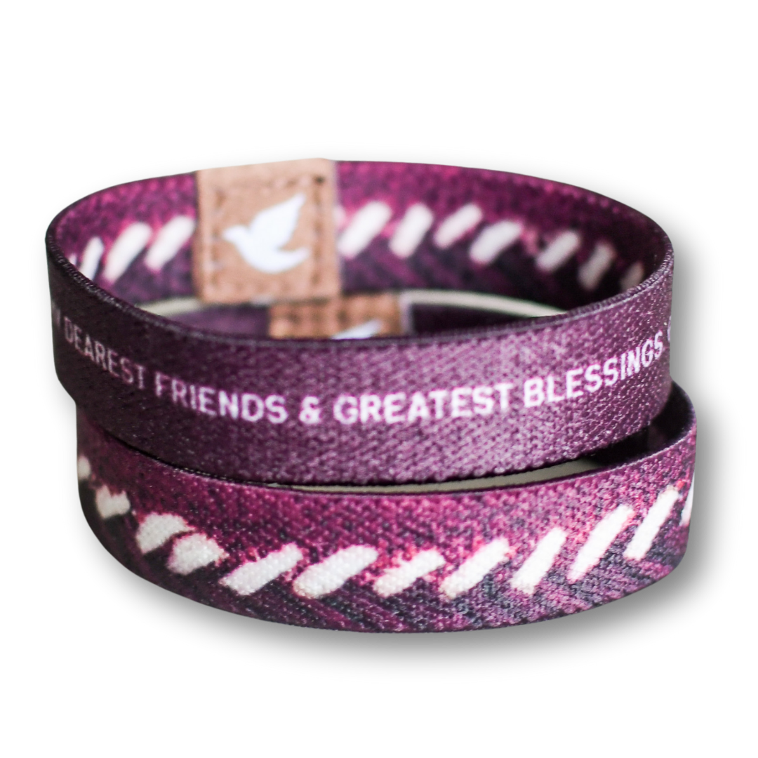 Dearest Friend & Greatest Blessing Kids TruthBand-Pink Salt Riot