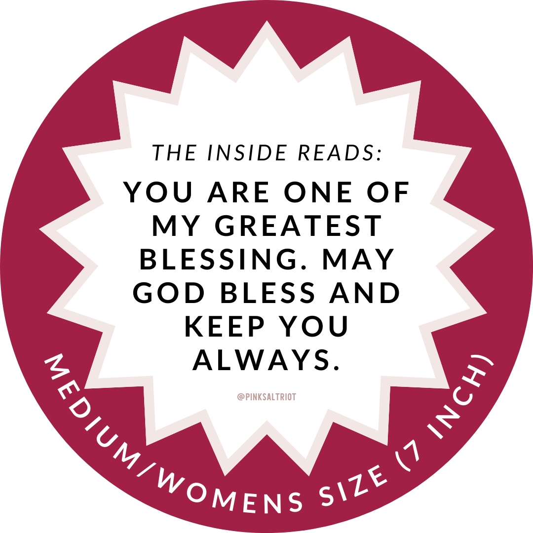 Dearest Friend + Greatest Blessing Womens TruthBand-Pink Salt Riot