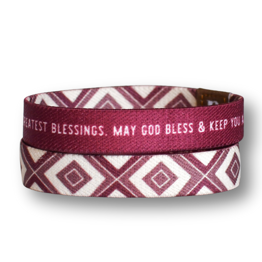 Dearest Friend + Greatest Blessing Womens TruthBand-Pink Salt Riot