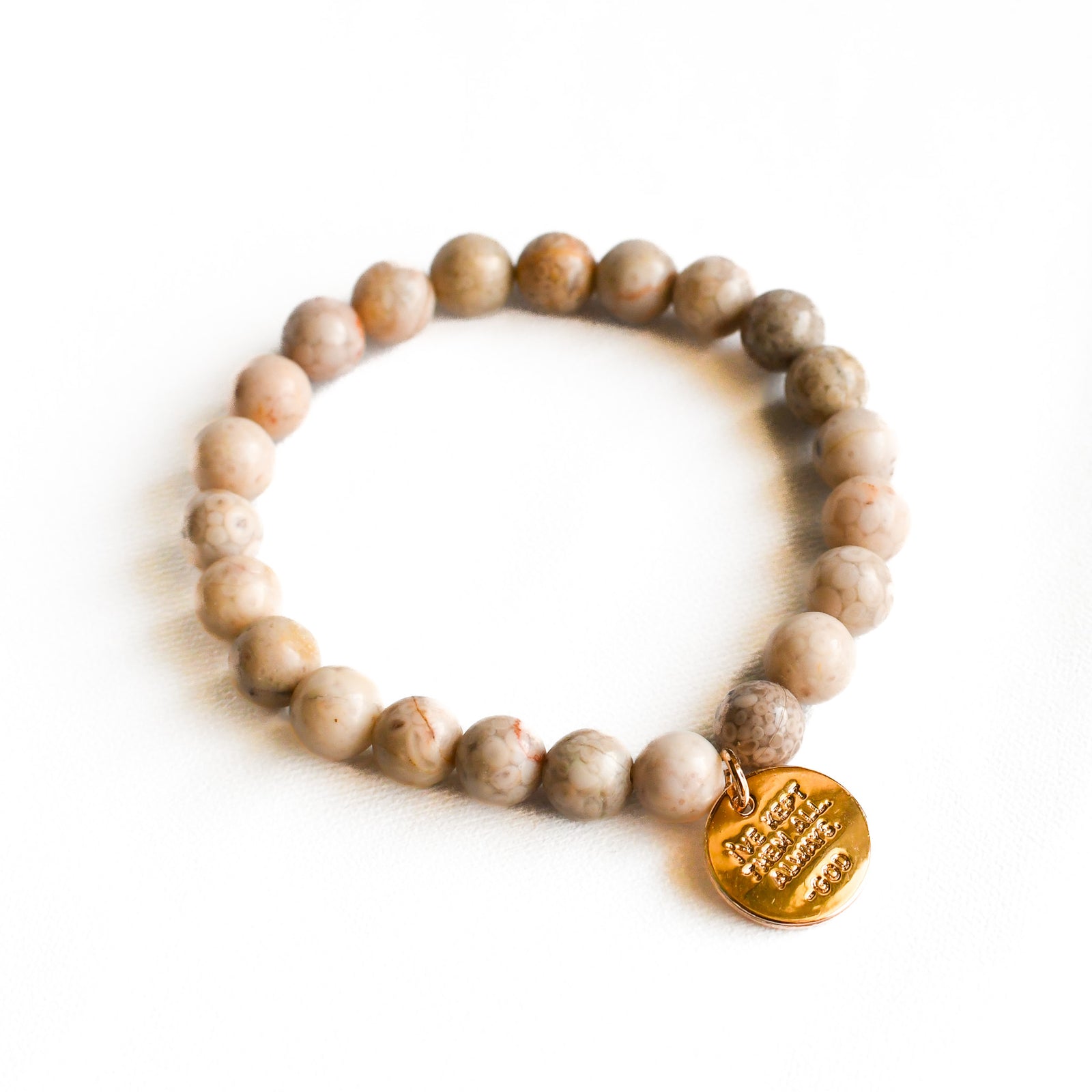 Earthy Gemstone Remember My Promises Bracelet-Pink Salt Riot