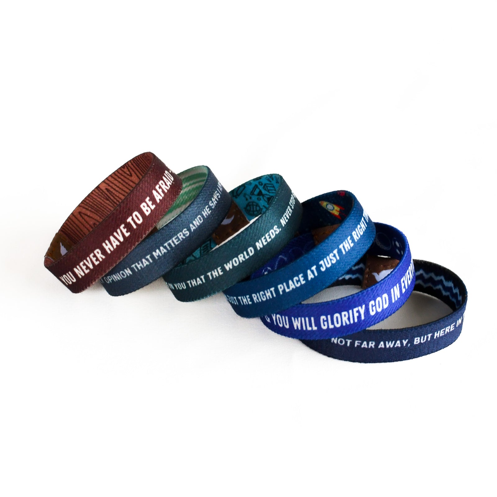 Essential Messages Boys Truthband Stack-Pink Salt Riot