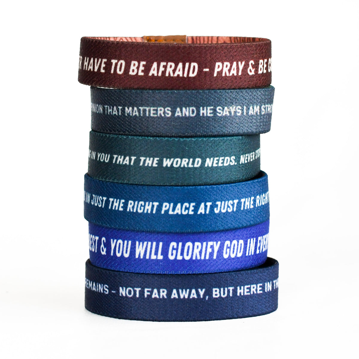 Essential Messages Boys Truthband Stack-Pink Salt Riot