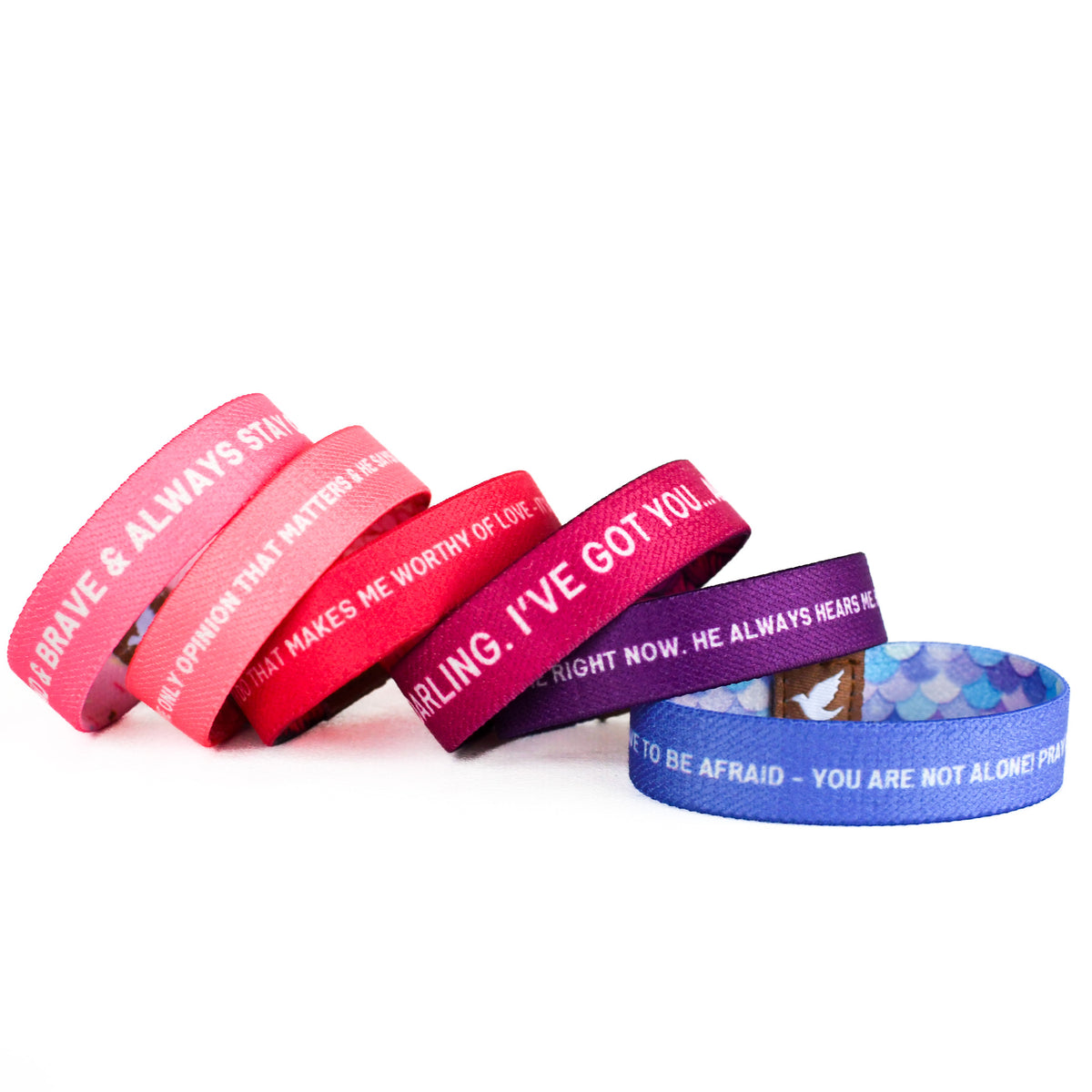 Essential Truths Stack for Girls-Pink Salt Riot words out 