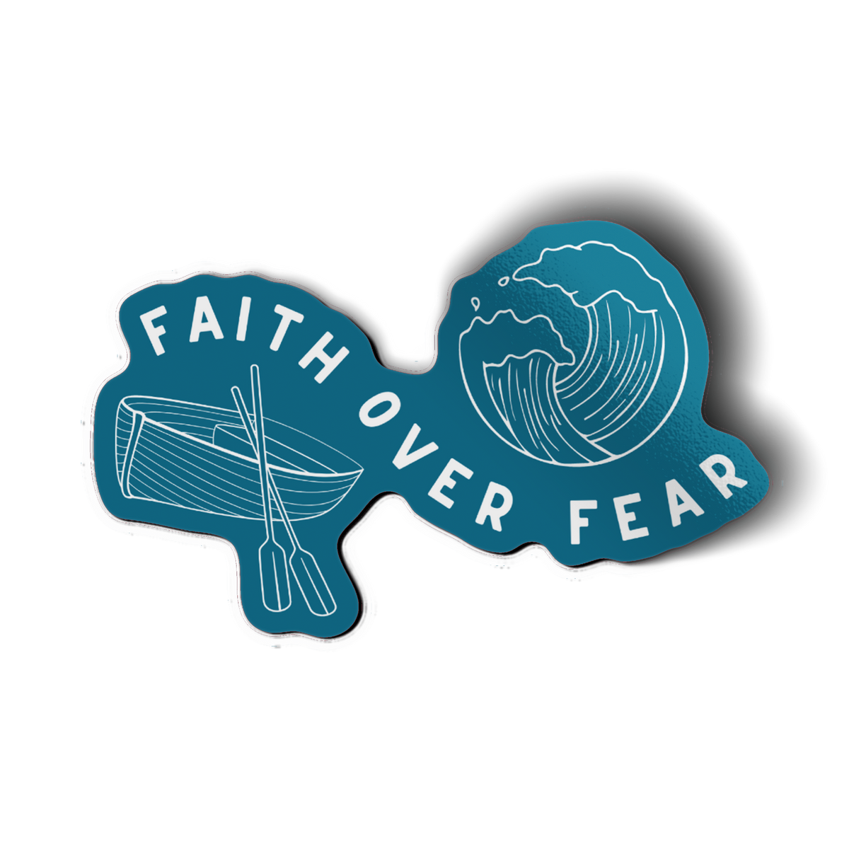 Faith Over Fear Vinyl Sticker