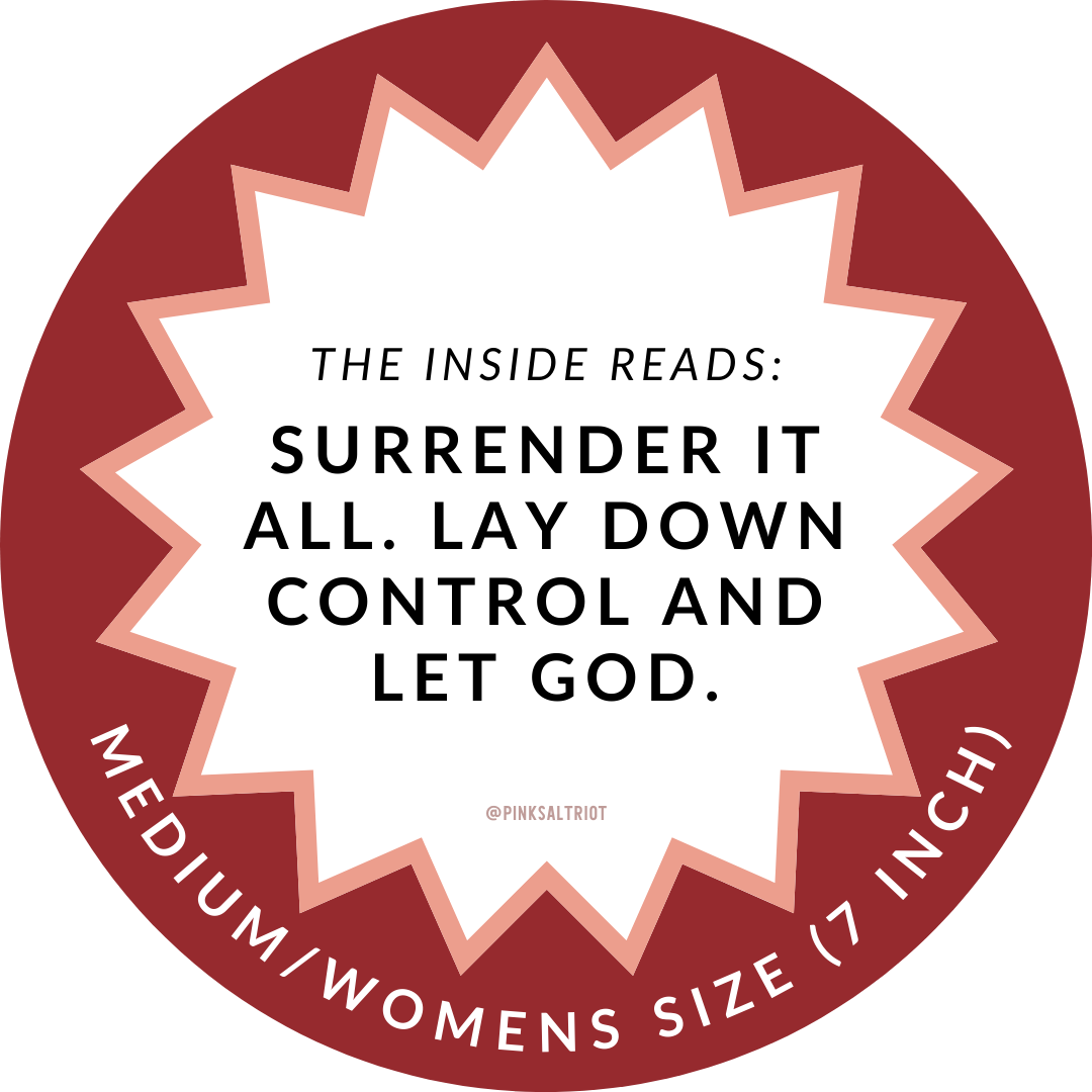 Floral Surrender It All Womens Truthband-Pink Salt Riot