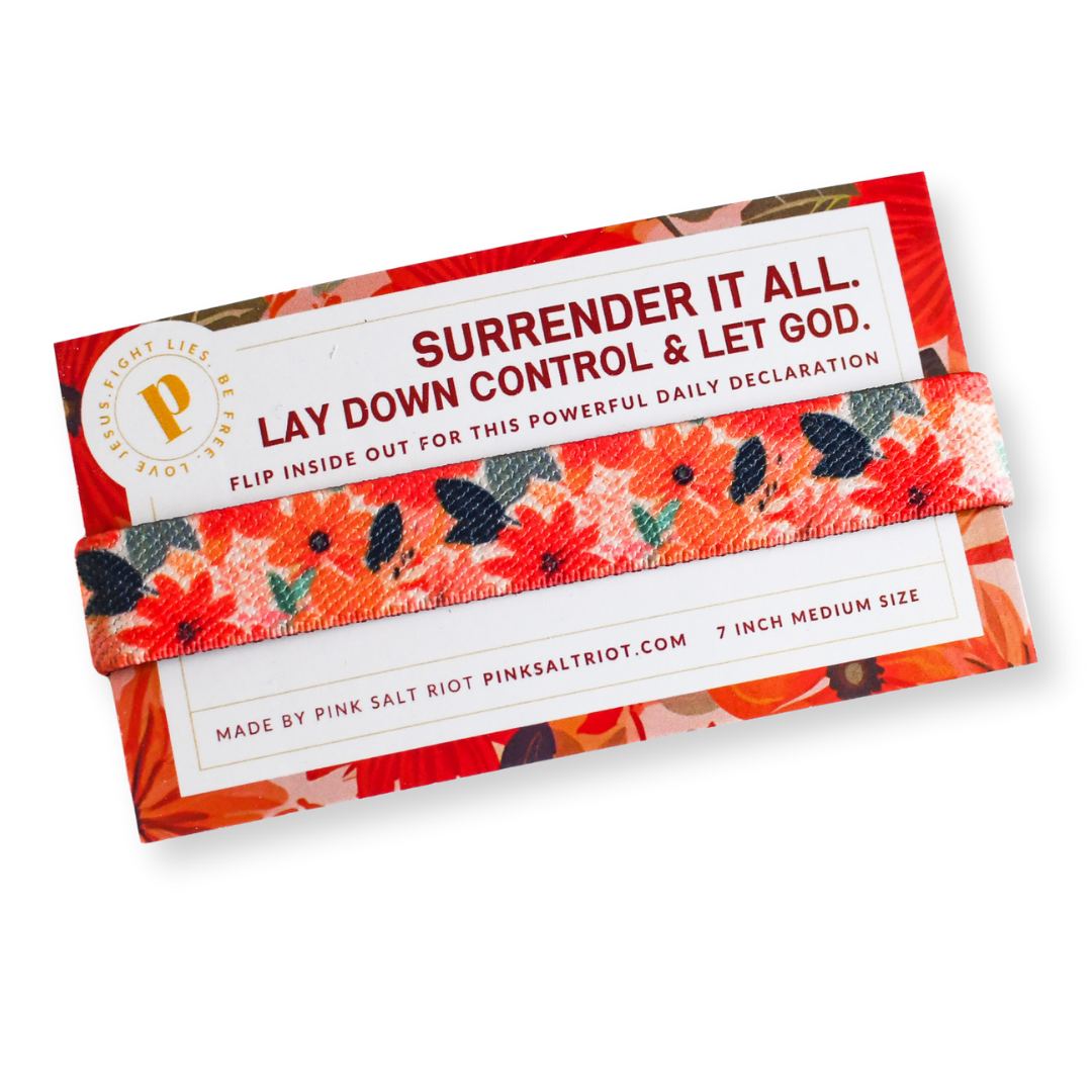 Floral Surrender It All Womens Truthband-Pink Salt Riot