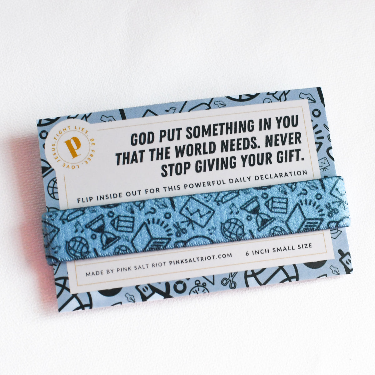 Give Your Gift Kids TruthBand-Pink Salt Riot