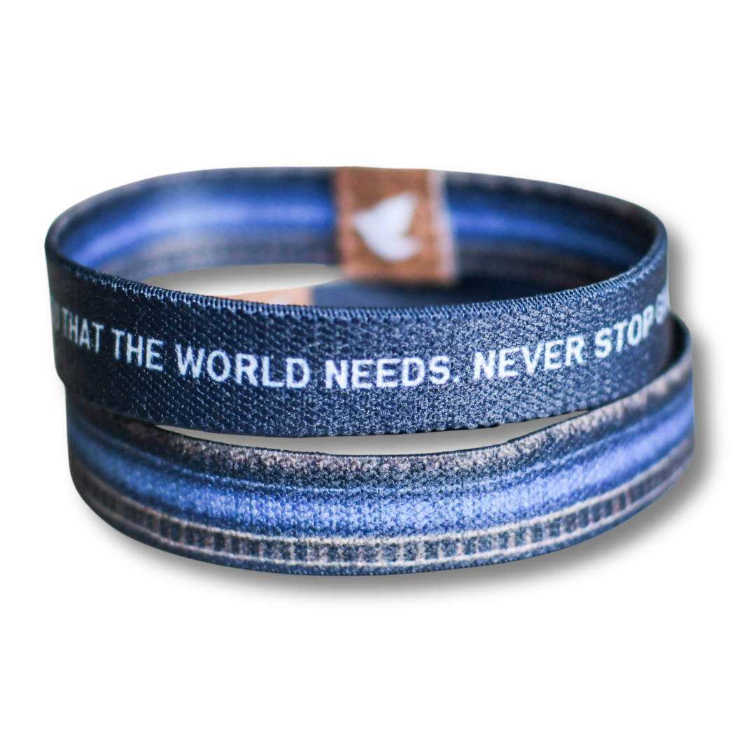 Give Your Gift Mens Elastic TruthBand-Pink Salt Riot 2