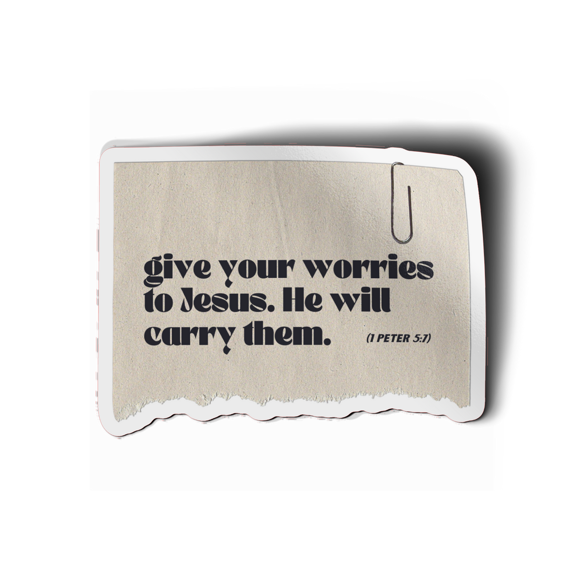 Give Your Worries Vinyl Sticker