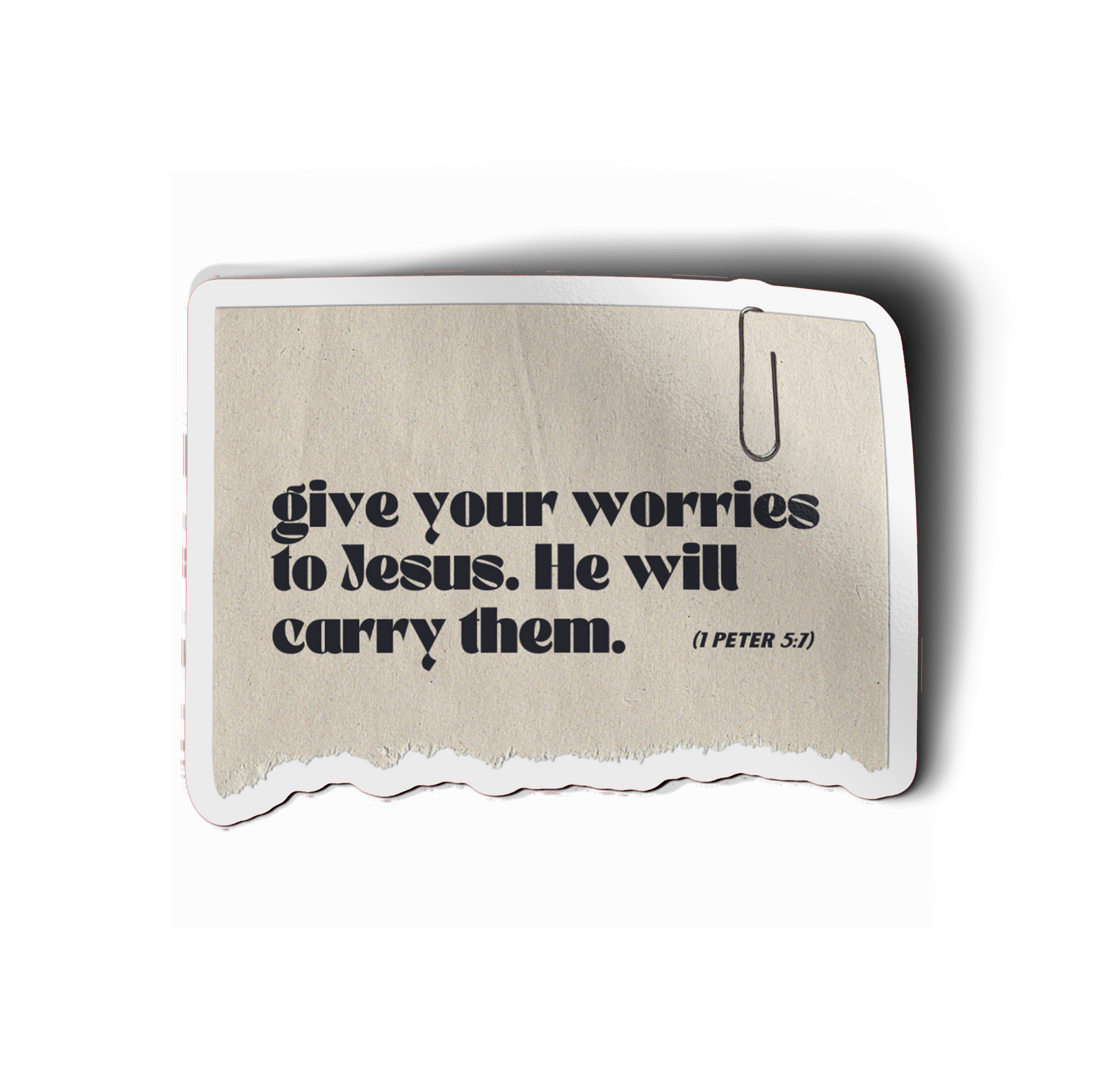 Give Your Worries Vinyl Sticker