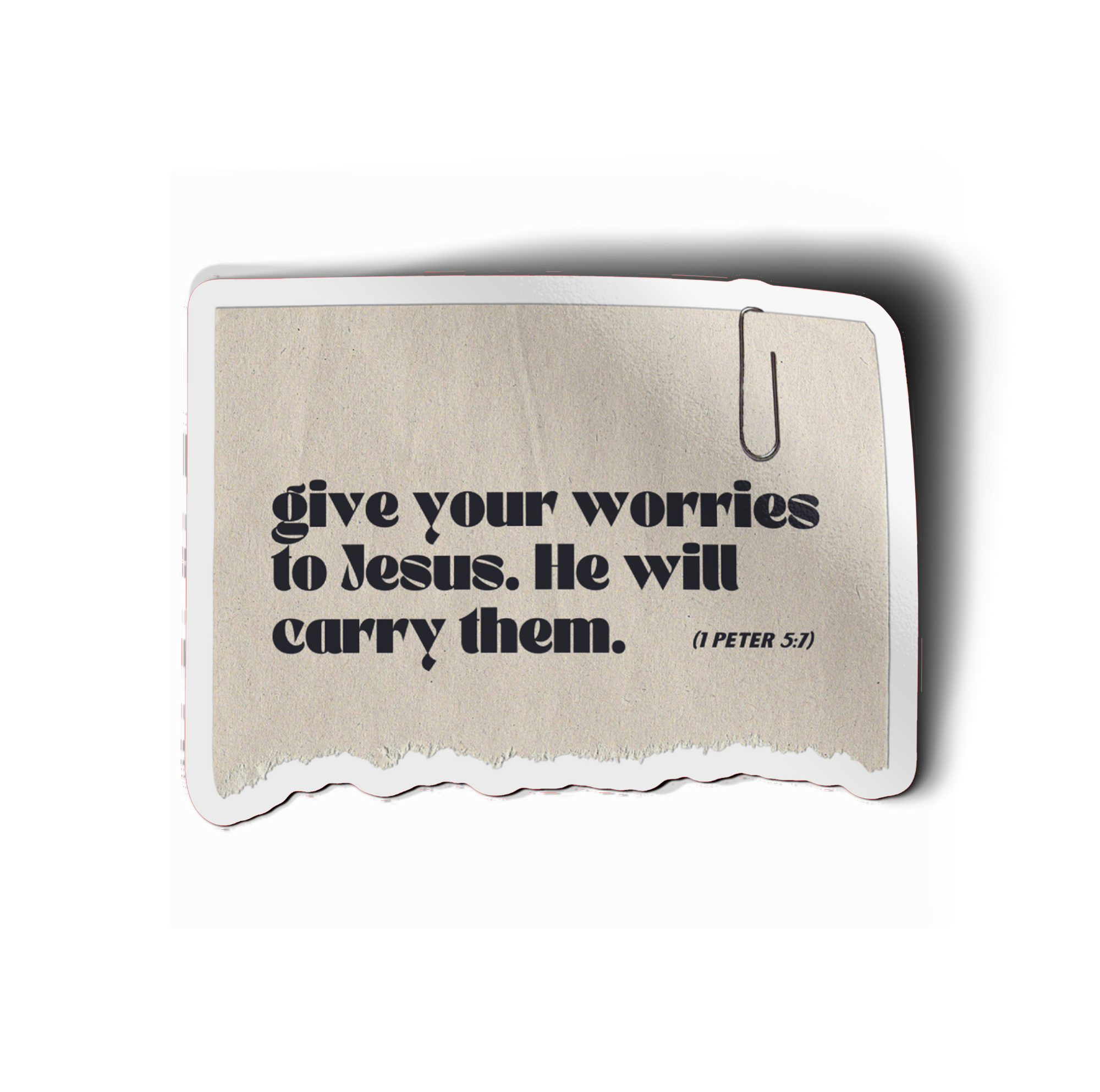 Give Your Worries Vinyl Sticker