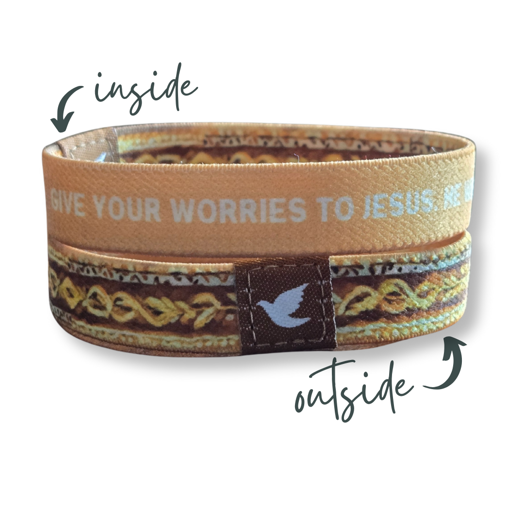 Give Your Worries to Jesus Womens Truthband Redesign