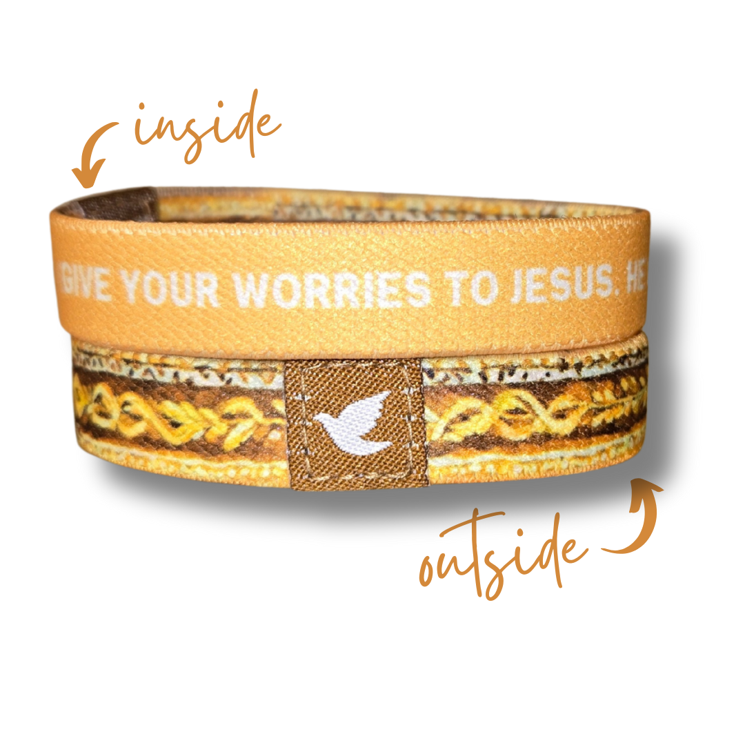 Confiez vos soucis à Jésus Medium Truthband