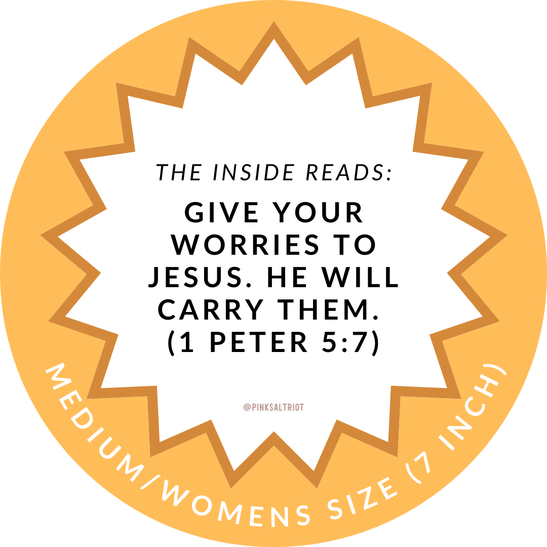 Give Your Worries to Jesus Womens Truthband Redesign