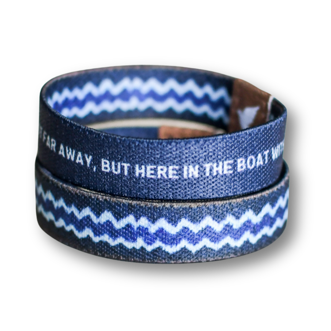 God Remains in the Boat Kid’s TruthBand-Pink Salt Riot