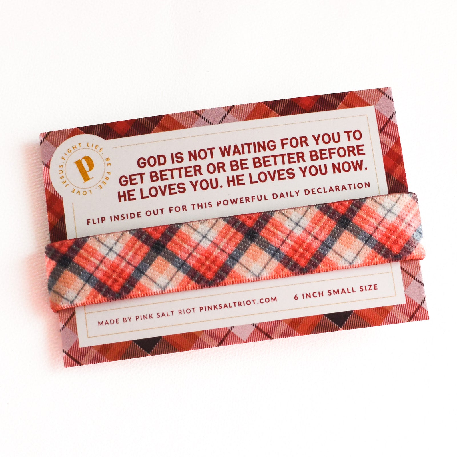 God Loves You Now Kid’s TruthBand-Pink Salt Riot