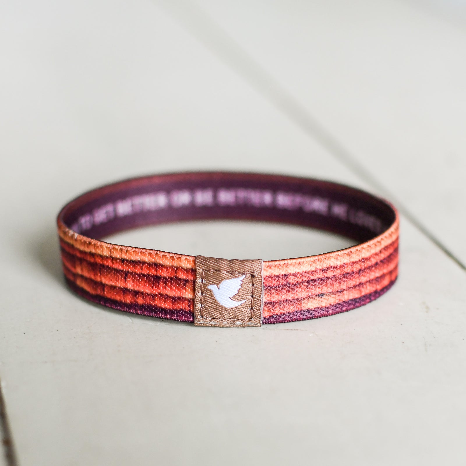 God Loves You Now Men’s TruthBand-Pink Salt Riot- design out 2