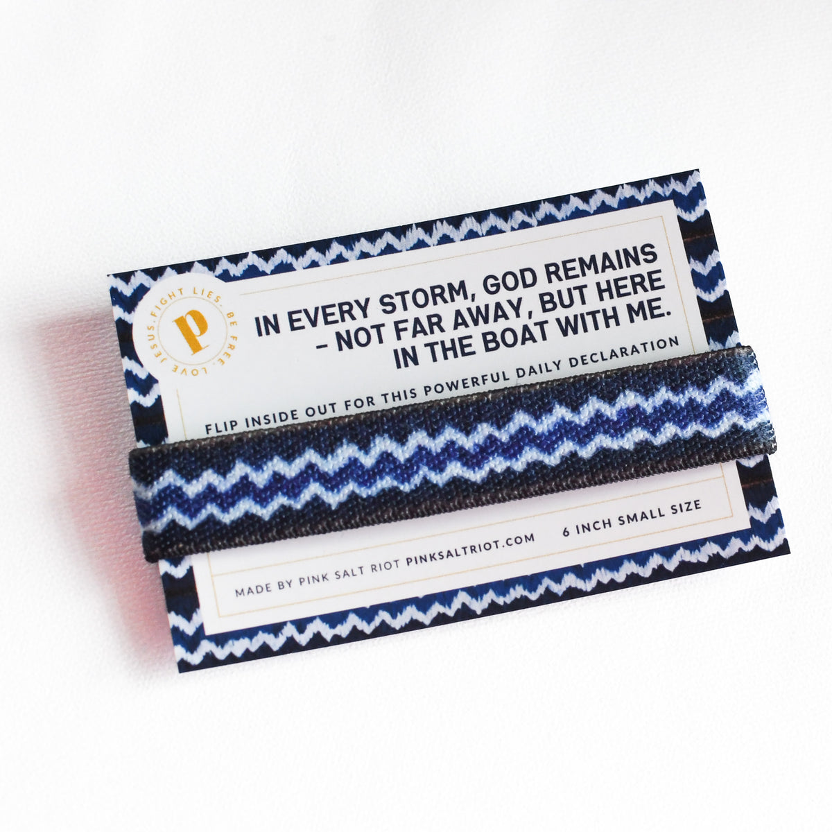 God Remains in the Boat Kid’s TruthBand-Pink Salt Riot