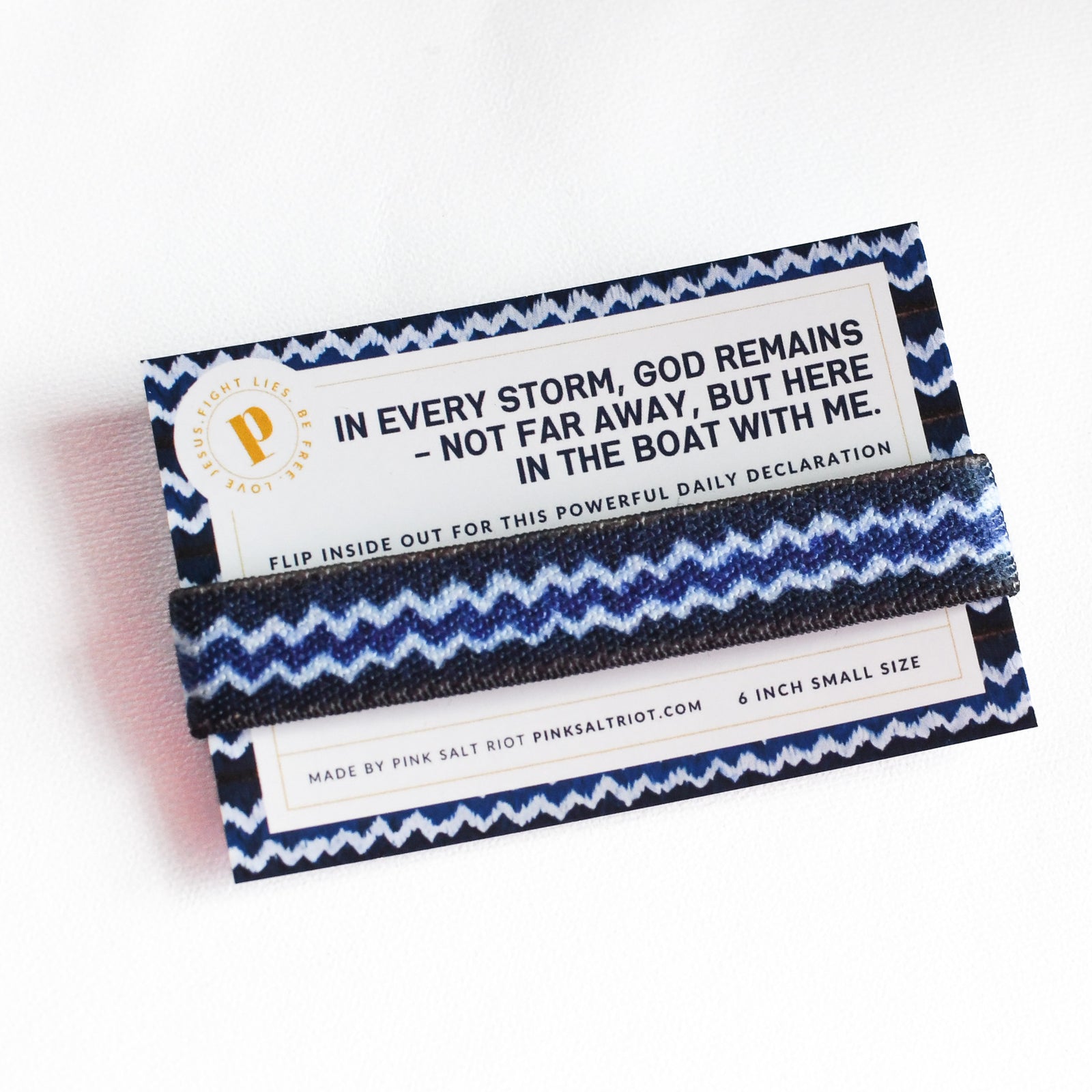 God Remains in the Boat Kid’s TruthBand-Pink Salt Riot