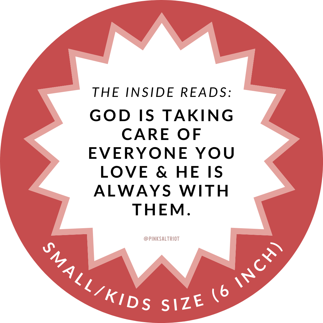 God’s Holding Everyone You Love Kid’s TruthBand-Pink Salt Riot
