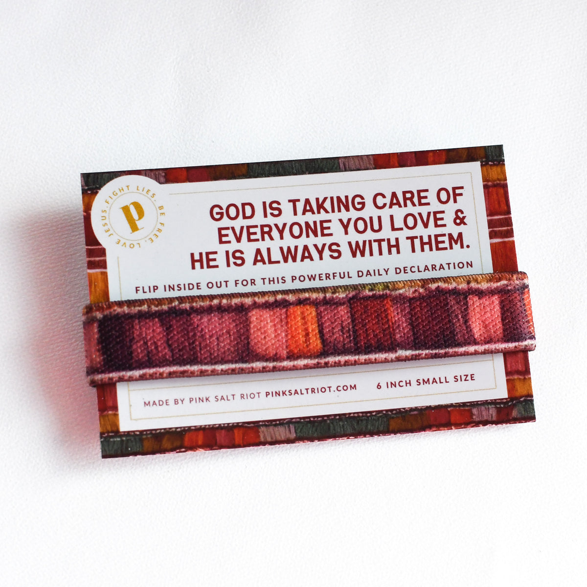 God’s Holding Everyone You Love Kid’s TruthBand-Pink Salt Riot