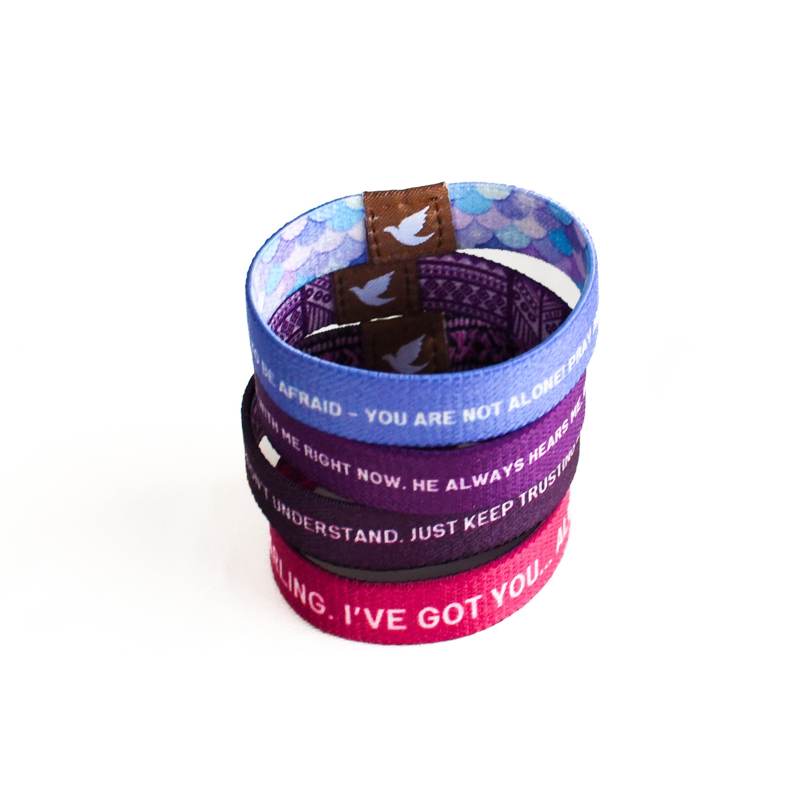 God's Princess Stack for Girls-Pink Salt Riot stacked words out