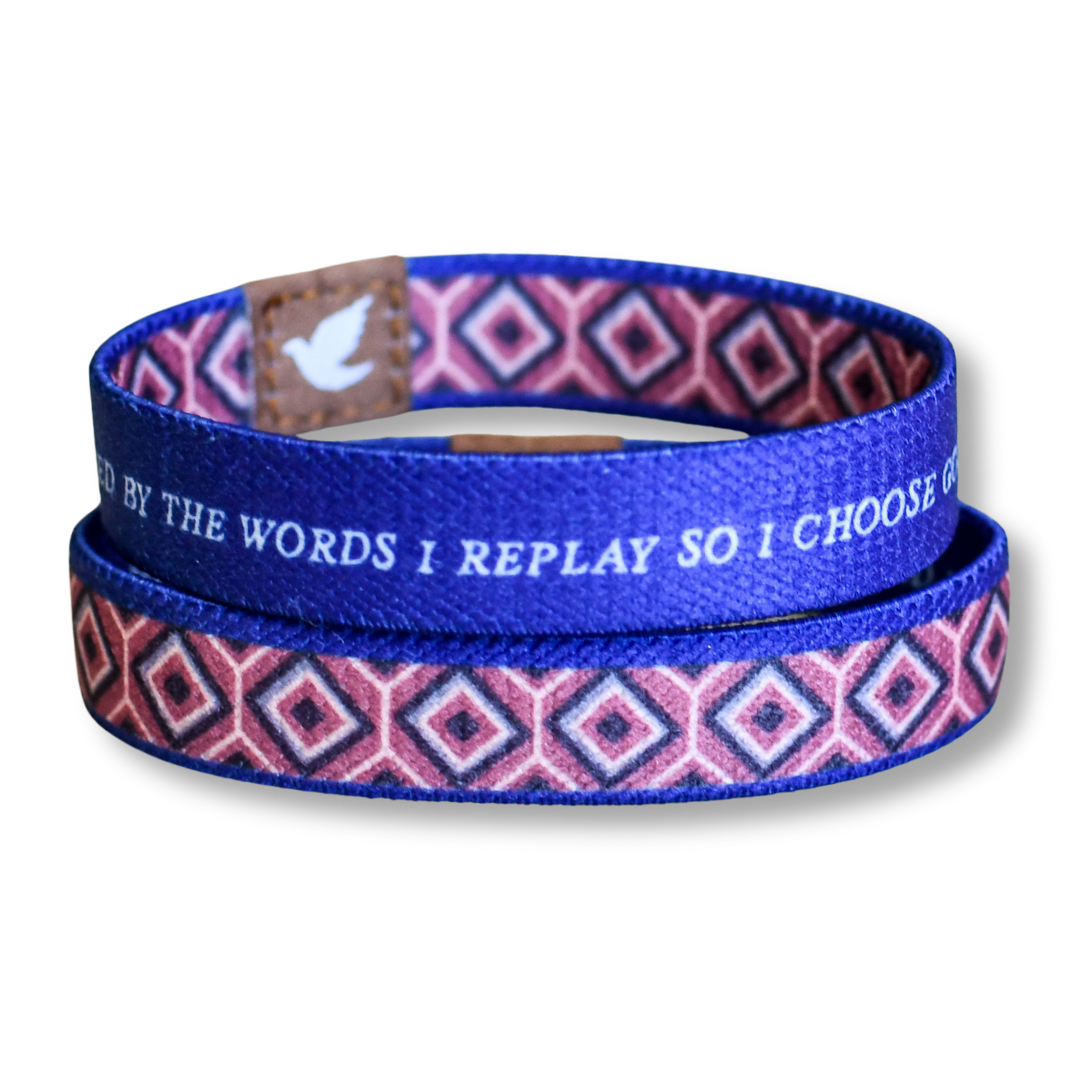 God&#39;s Word is my Soundtrack Womens TruthBand-Pink Salt Riot