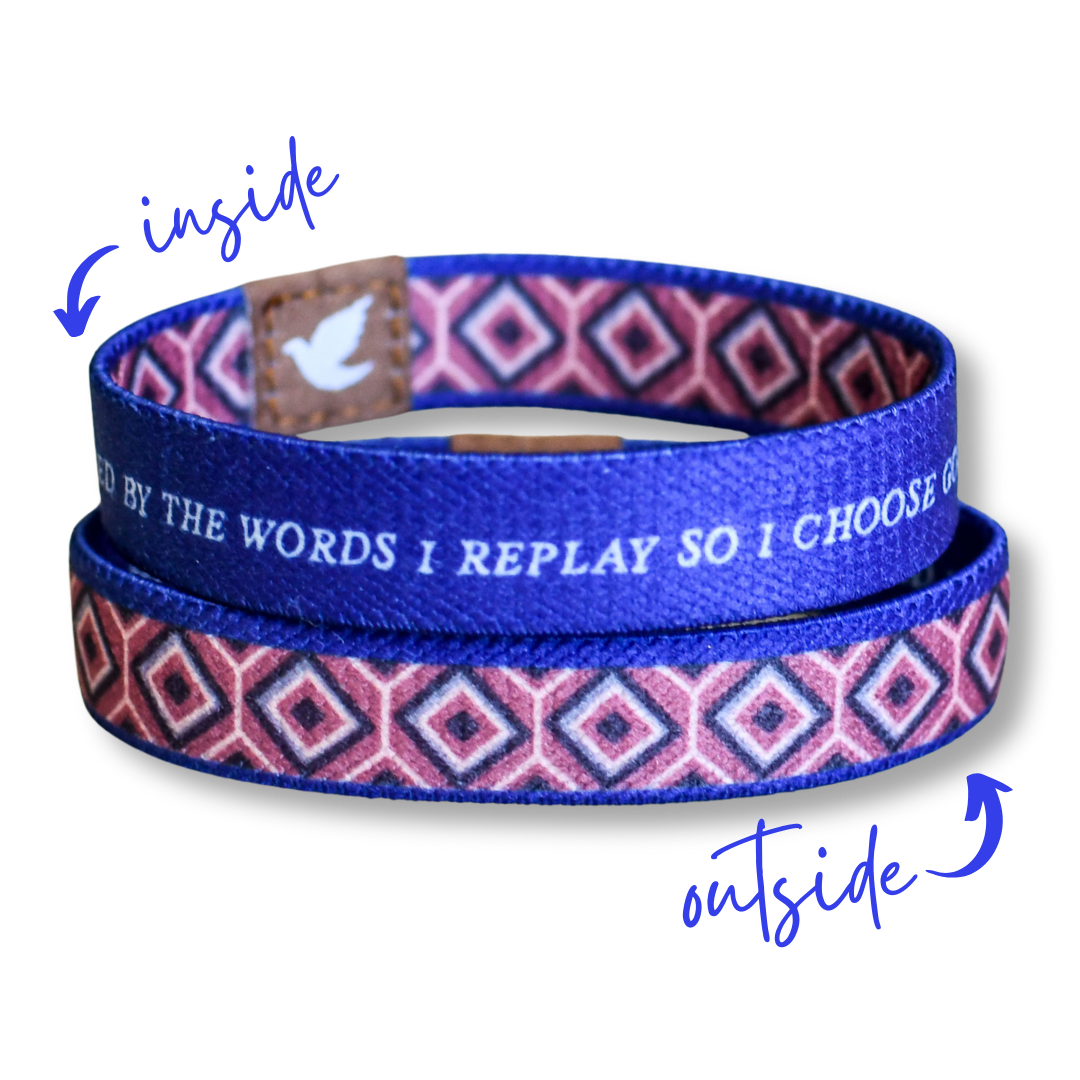 God&#39;s Word is my Soundtrack Womens TruthBand-Pink Salt Riot