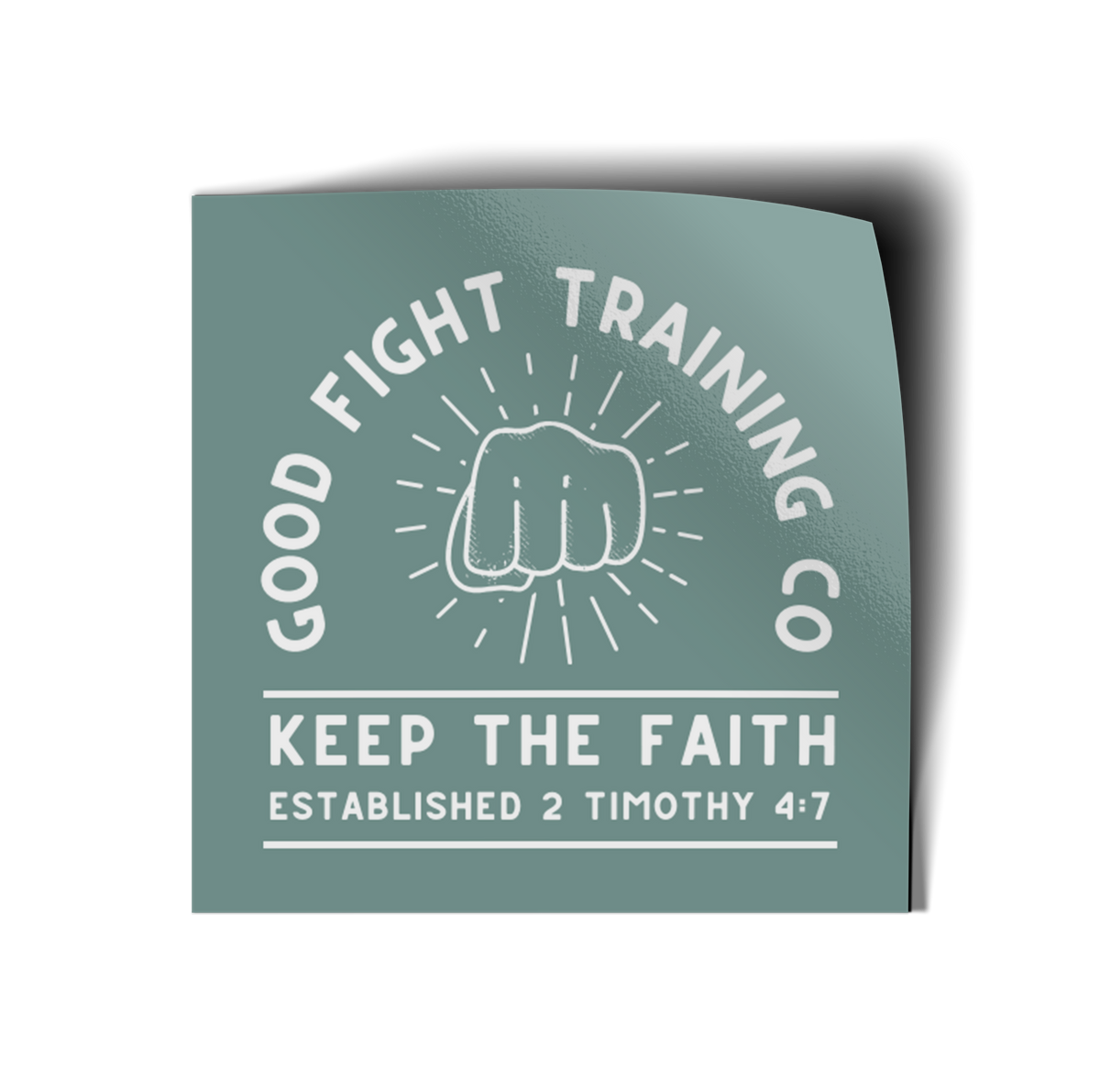 Good Fight Training Co Vinyl Sticker