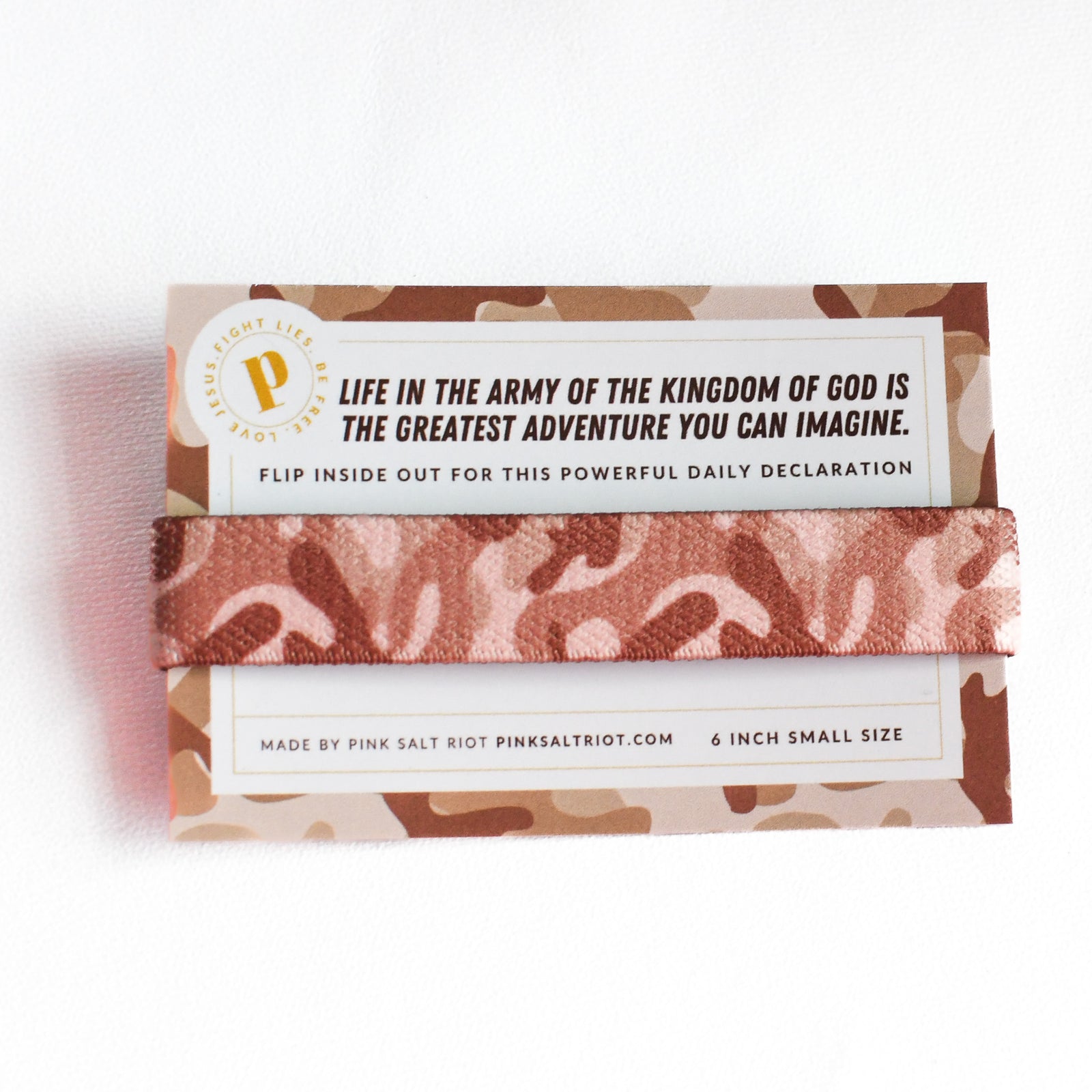 Great Adventure Kids TruthBand-Pink Salt Riot