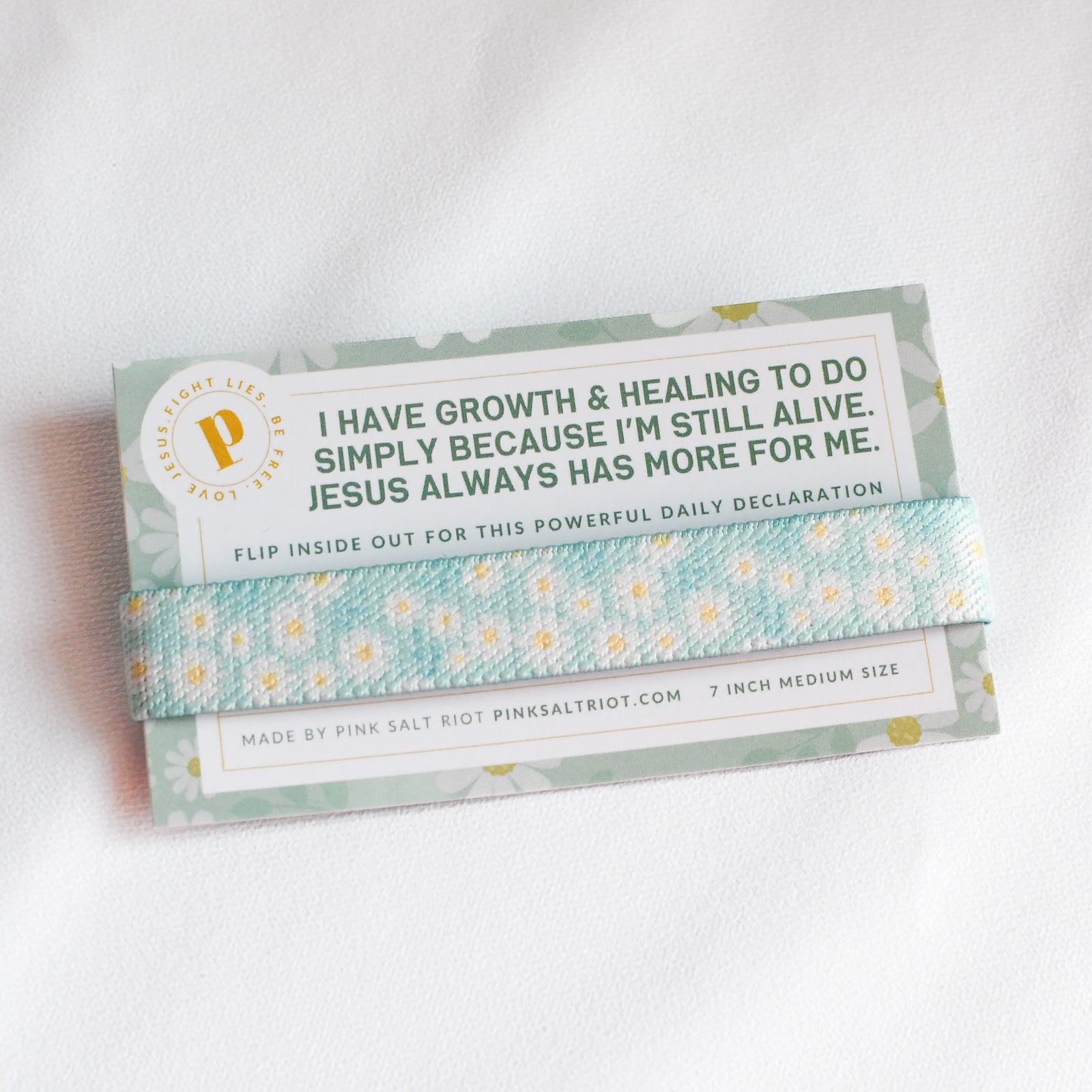 Grow & Heal Women's TruthBand-Pink Salt Riot