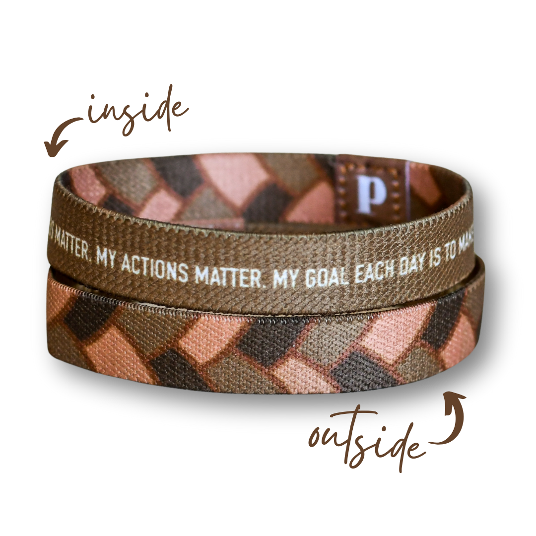 Hands &amp; Feet of Christ Unisex TruthBand-Pink Salt Riot