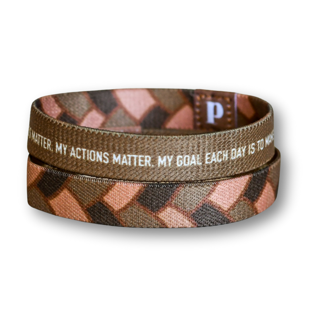 Hands &amp; Feet of Christ Unisex TruthBand-Pink Salt Riot
