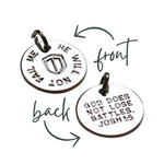 He Will Not Fail Me Cornflower Blue Clay Heishi Bracelet-Pink Salt Riot