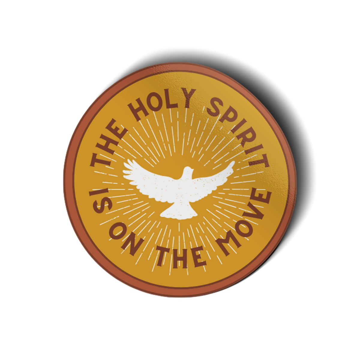 Holy Spirit on the Move Vinyl Sticker