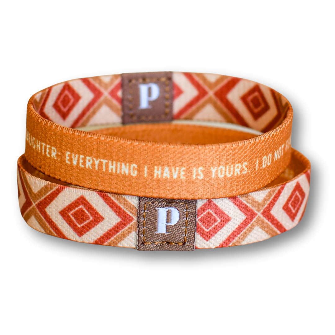 I Do Not Fear Lack Womens TruthBand-Pink Salt Riot