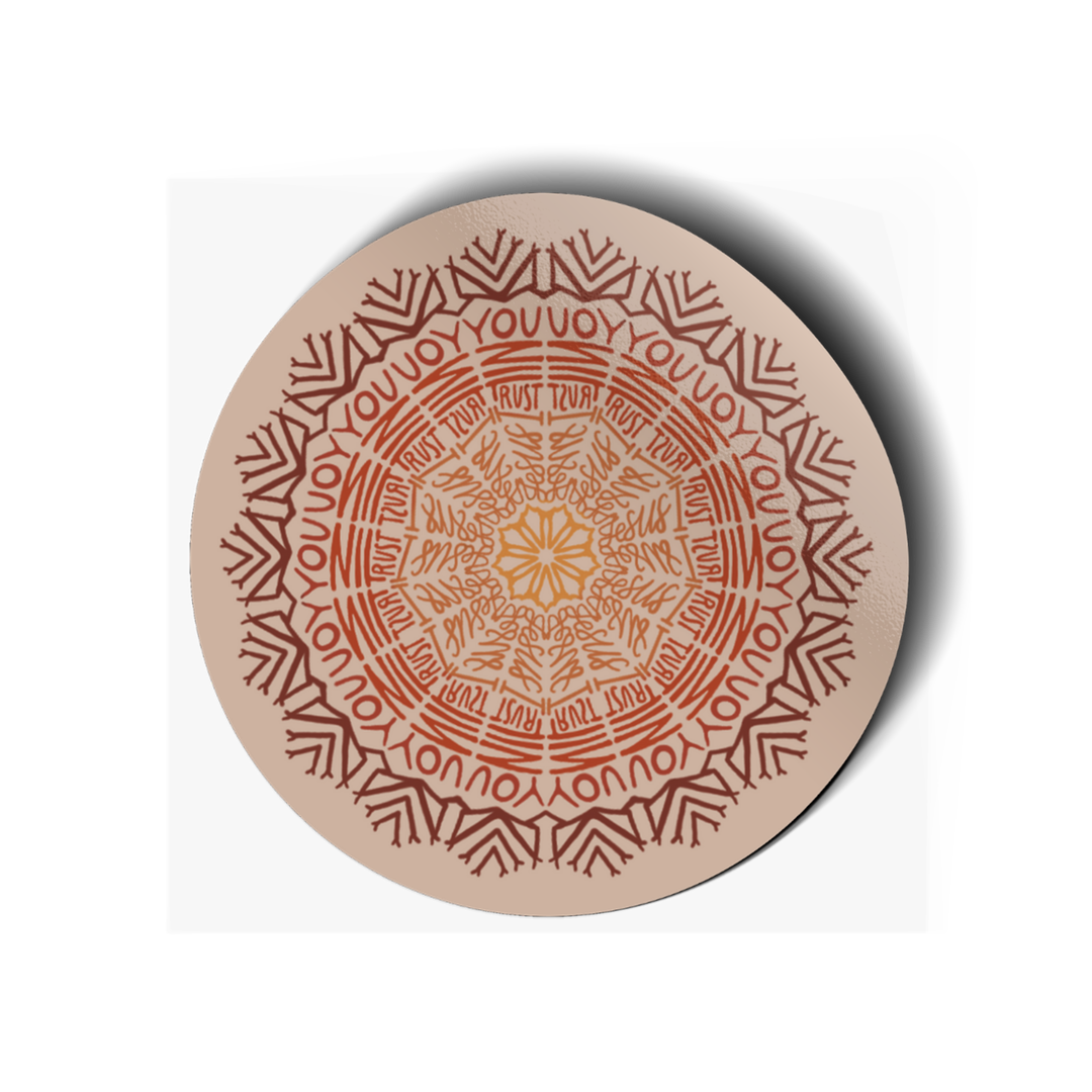 Jesus I Trust in You Hidden Word Vinyl Sticker-Pink Salt Riot