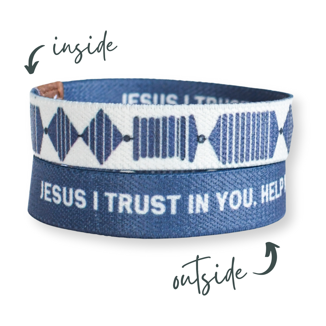 Jesus I Trust in You Medium Truthband