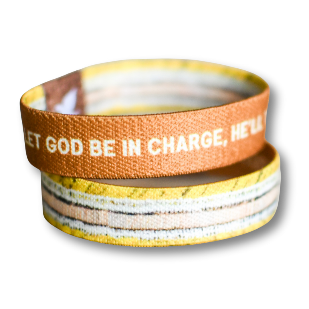 Let God Be in Charge Kids’ TruthBand-Pink Salt Riot