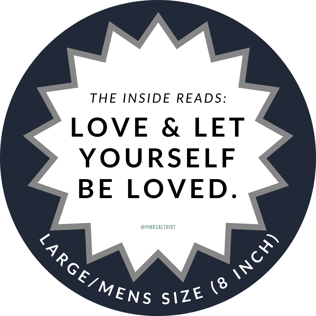 Love and Be Loved Mens TruthBand-Pink Salt Riot