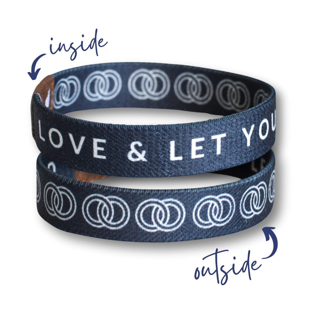 Love and Be Loved Mens TruthBand-Pink Salt Riot